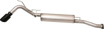 compare product Gibson 16-22 Toyota Tacoma 3.5L 2.5in Cat-Back Single Exhaust System Stainless - Black Elite