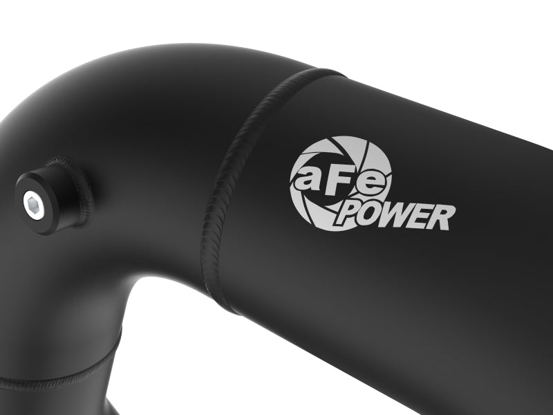 aFe 08 - 10 Ford Trucks V8 - 6.4L (td) BladeRunner 3 IN Aluminum Hot Charge Pipe - Black - My Store