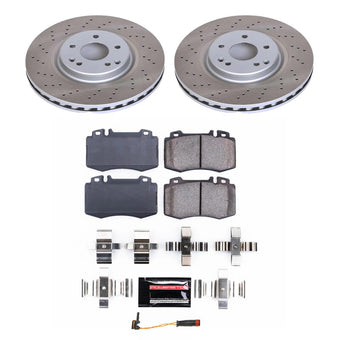 compare product Power Stop 05-06 Mercedes-Benz SLK350 Front Semi-Coated Rotor Kit