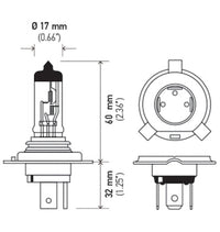 Hella Halogen H4 12V 60/55W Bulb - My Store