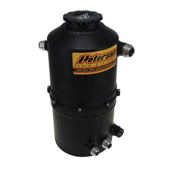 compare product Peterson Fluid Systems Tank Drag 2.3 Gallon -12AN Single Return - Black