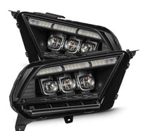 AlphaRex 10 - 12 Ford Mustang NOVA - Series LED Projector Headlights Blk w/Activ Light & Seq.Sig /SB DRL - My Store