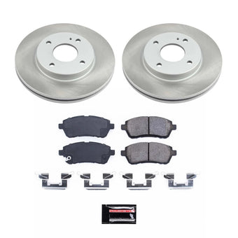compare product Power Stop 11-19 Ford Fiesta Front Semi-Coated Rotor Kit