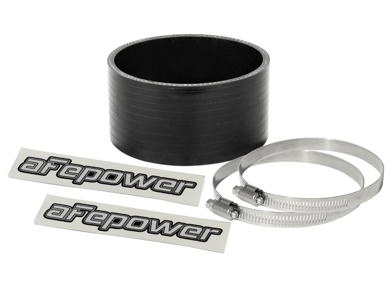 aFe Magnum FORCE Intake Coupling Kit (3 - 1/2 IN ID x 2 IN L) Straight Coupler - Black - My Store