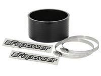 aFe Magnum FORCE Intake Coupling Kit (3 - 1/2 IN ID x 2 IN L) Straight Coupler - Black - My Store