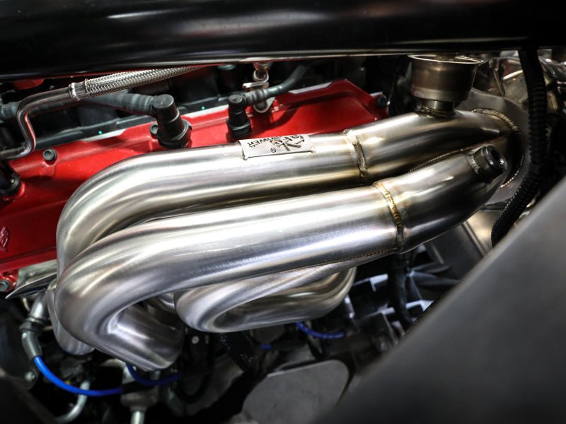 aFe Twisted 304SS Header 2020 Chevy Corvette (C8) 6.2L V8 - Titanium Ceramic Coated - My Store