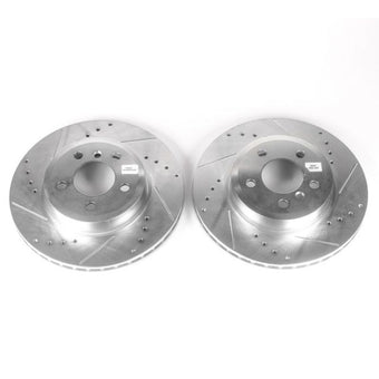 compare product Power Stop 04-10 BMW X3 Front Evolution Drilled & Slotted Rotors - Pair