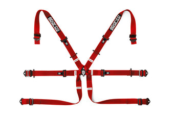 compare product Sparco BELT 6 PNT 2in FORMULA RED