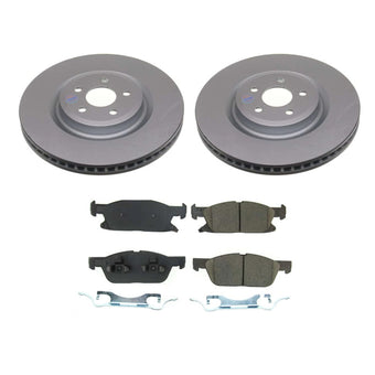 compare product Power Stop 19-22 Ford Edge Front Z17 Coated Brake Kit