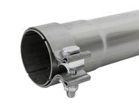 aFe MACH Force - Xp 304 SS Resonator Delete 3in Inlet/Outlet x 3in Dia x 16in L - My Store