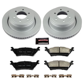 compare product Power Stop 12-18 Ford F-150 Rear Z17 Evolution Geomet Coated Brake Kit