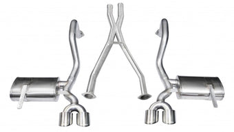 compare product Corsa 1997-2004 Chevrolet Corvette C5 Z06 5.7L V8 Polished Xtreme Cat-Back + XO Exhaust