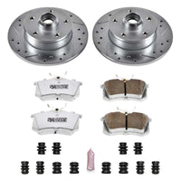 Power Stop 94 - 99 Volkswagen Golf Rear Z26 Street Warrior Brake Kit - My Store