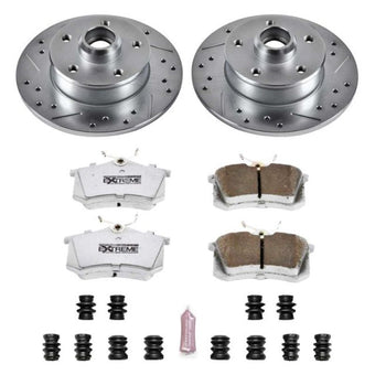 compare product Power Stop 94-99 Volkswagen Golf Rear Z26 Street Warrior Brake Kit