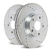 Power Stop 01 - 03 Ford Explorer Sport Front Evolution Drilled & Slotted Rotors - Pair - My Store