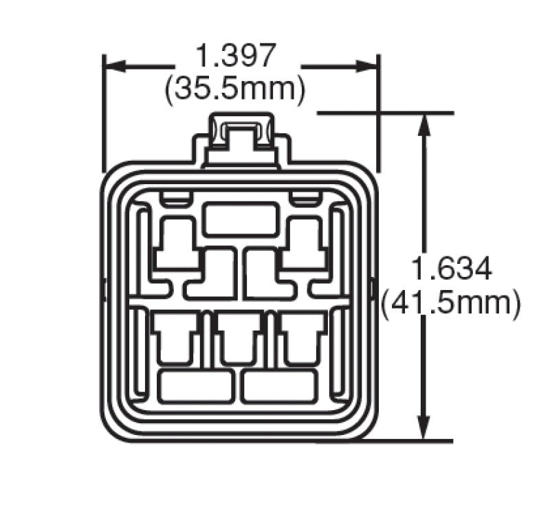 Hella Relay Connector ISO Mini Weatherproof w/ 12in Leads - My Store
