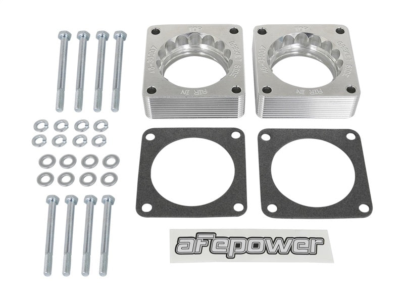 aFe Silver Bullet Throttle Body Spacer 09 - 18 Nissan 370Z V6 - 3.7L (VQ37VHR) - My Store