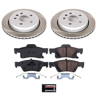 compare product Power Stop 2022 Jeep Grand Cherokee WK Rear Semi-Coated Rotor Kit