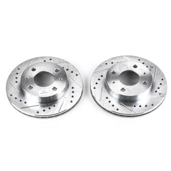 compare product Power Stop 95-98 Nissan 200SX Front Evolution Drilled & Slotted Rotors - Pair