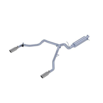 compare product MBRP 19-20 Ford Ranger 2.3L T304 3in Dual Split Rear Outlet 4in OD Tips Cat Back Exhaust