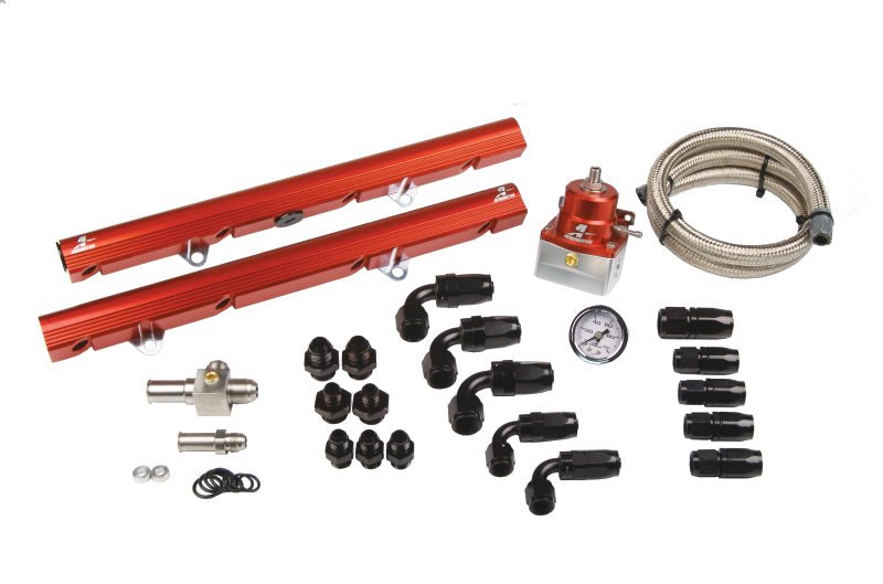 Aeromotive 5.0 Liter Ford Street Billet Fuel Rail System (Ford 5.0 86 - 98) 5/8in I.D. - My Store
