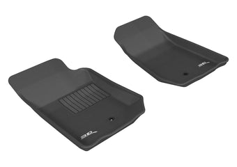 compare product 3D MAXpider 2007-2013 Jeep Wrangler JK 2-Door/Unlimited Kagu 1st Row Floormat - Black