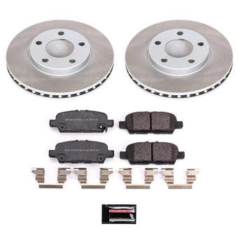 compare product Power Stop 2023 Nissan Z Rear Semi-Coated Rotor Kit