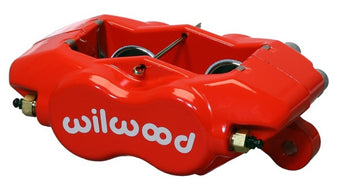 compare product Wilwood Caliper-Forged Dynalite-Red 1.12in Pistons .81in Disc