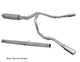 Gibson 20 - 21 Chevy Silverado 2500HD 6.6L 2.5in Cat - Back Dual Extreme Exhaust - Black Elite - My Store