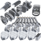 Eagle Chevy 350 3.750in Crank 5.700in I - Beam Rods - 18cc 4.040in Pistons Rotating Assembly - My Store