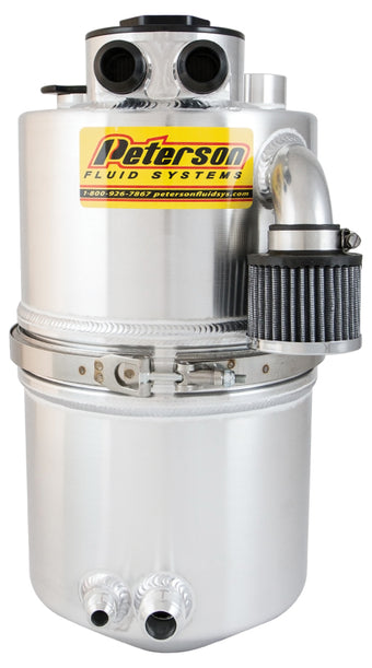 compare product Peterson Fluid Systems Oil Tank 4 Gallon w/ Filter -20AN