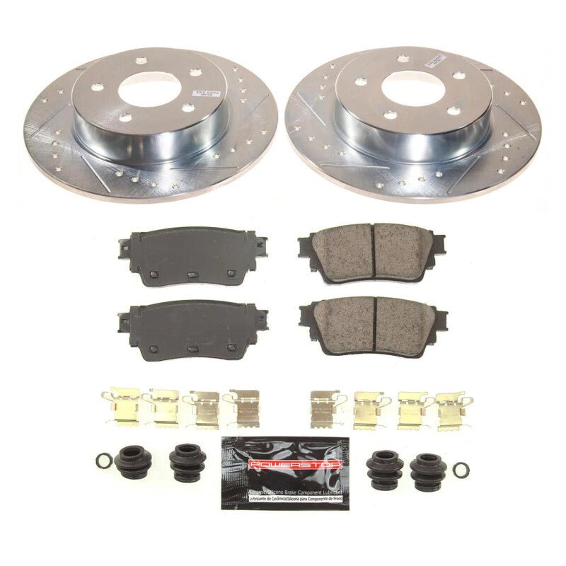 Power Stop 19 - 23 Nissan Altima Rear Z23 Evolution Brake Kit - My Store