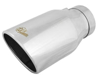 aFe Diesel Exhaust Tip Bolt On Polished 4in Inlet x 6in Outlet x 12in Length - My Store