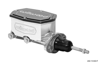 compare product Wilwood Compact Tandem Master Cylinder - 1in Bore - w/Pushrod (Ball Burnished)