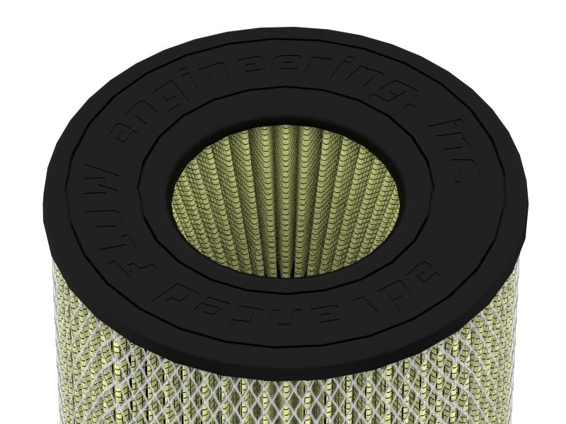 aFe MagnumFLOW Air Filter Pro DRY S 6in Flange x 8 1/8in Base/Top (INV) x 9in H - My Store