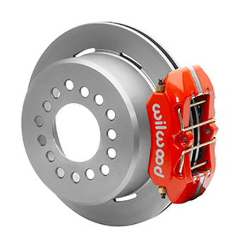 compare product Wilwood Small Ford 11 in. Forged Dynapro Low-Profile Rear Parking Brake Kit (Red Calipers)