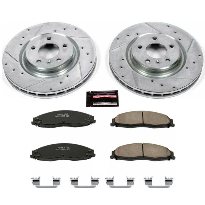 Power Stop 05 - 08 Pontiac Grand Prix Front Z23 Evolution Sport Brake Kit - My Store