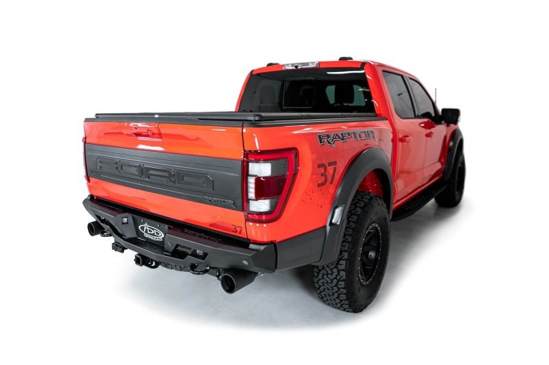 Addictive Desert Designs 2022+ Ford Raptor Stealth Fighter R Bumper w/ 2 Cube Lights - Hammer Black - My Store
