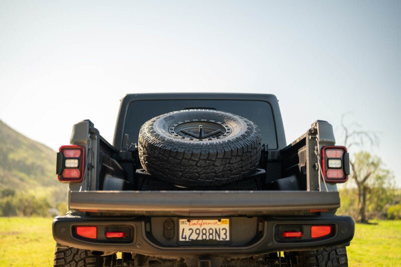 DV8 Offroad 2020+ Jeep Gladiator JT Adjustable In - Bed Tire Carrier - My Store