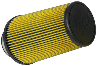compare product Airaid Universal Air Filter - Cone 3-1/2in Flange x 6in Base x 4-5/8in Top x 9in Height - Synthaflow