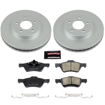 compare product Power Stop 08-10 Ford Escape Front Z17 Evolution Geomet Coated Brake Kit