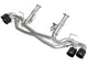 aFe MACH Force - Xp 3in to 2 - 1/2in 304SS Cat - Back (No Muff.) 2020 Chevy Corvette (C8) 6.2L - Black Tip - My Store