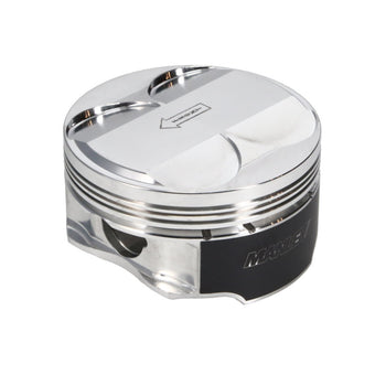 compare product Manley 03-07 Nissan 350Z/ Maxima 81.4mm Stroker 95.5mm Std Bore 11.0:1 Dome Piston Set w/Rings