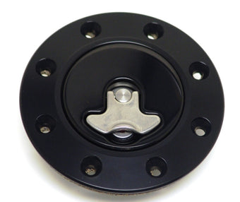 compare product Ridetech 66-67 Chevy Nova Locking Gas Cap (Black Anodized)