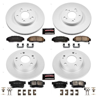 compare product Power Stop 03-07 Honda Accord Front Z17 Evolution Geomet Coated Brake Kit
