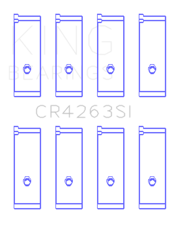 King Engine Bearings Toyota 1ZZ - FE Rod Bearing Set - Size STD - My Store