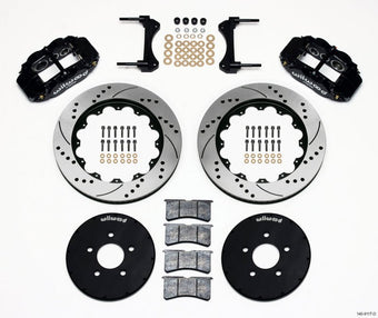 compare product Wilwood Narrow Superlite 6R Front Hat Kit 14.00in Drilled 1994-2004 Mustang