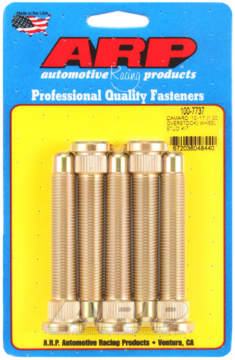 compare product ARP 10-17 Chevrolet Camaro M14 1in Over Stock Length Wheel Stud Kit