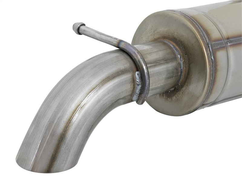 aFe Rock Basher 3in 409 SS Cat - Back Turn - Down Exhaust 12 - 18 Jeep Wrangler (JK) V6 3.6L/ 07 - 11 3.8L - My Store