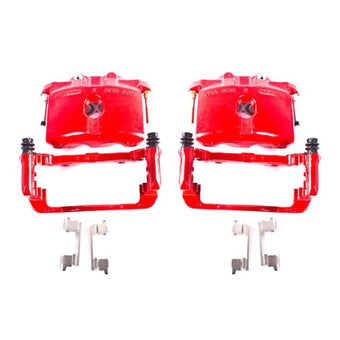 compare product Power Stop 03-06 Cadillac Escalade Rear Red Calipers w/Brackets - Pair